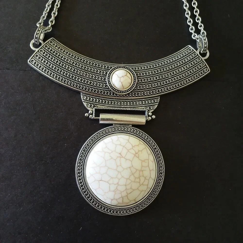 NEW Necklace & Earrings Set Paparazzi Lasting Empress-ions Egyptian Look - Picture 2 of 9